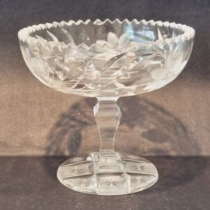 Vintage artisan candy dish